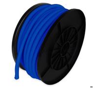 TECPLAST Sandow élastique Bleu 30 mètres 9SW - Qualité PRO - Tendeur pour bâche de diamètre 9 mm
