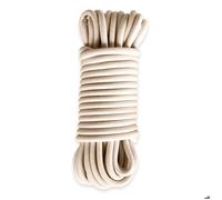 TECPLAST Sandow élastique Ivoire 15 mètres 9SW - Qualité PRO - Tendeur pour bâche de diamètre 9 mm