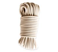 TECPLAST Sandow élastique Ivoire 20 mètres 9SW - Qualité PRO - Tendeur pour bâche de diamètre 9 mm