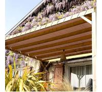 TECPLAST Toile Pergola Taupe 2x3 m LP640PR - Garantie 8 ans - Bâche Pergola ou Tonnelle étanche en PVC pour terrasse