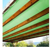 TECPLAST Toile Pergola Vert Sauge 3,5x3,5 m LP506PR - Garantie 5 ans - Bâche Pergola ou Tonnelle étanche en PVC pour terrasse