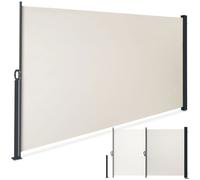 TECTAKE - auvent latéral - Auvent latéral extensible avec mécanisme d'enroulement, opaque, résistant, 200 x 300 cm - acier/polyester