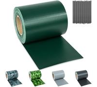 tectake® Brise Vue Jardin en PVC pour Grillage et Cloture, Brise Vue Paravent Exterieur Pare Soleil Protection UV Occultant Grillage Rigide Pare Vent Jardin - Rouleau 70 m x 19 cm - Vert