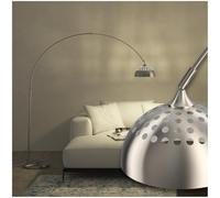 tectake® Lampadaire sur pied salon Lampe sur pied Lampe salon, Luminaire salon rétro chic Design scandinave industriel pour Lumière cosy salon, bureau, chambre enfants, lit, chambre