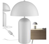 tectake® Lampe de table rétro style années 70 Lampe à poser salon Lampe de chevet champignon Lampe vintage Lampe design pour table de nuit, salon, chambre, bureau, dressing, entrée
