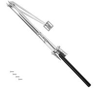 tectake® Ouverture Automatique Serre, Aeration Fenetre Serre de jardin, Commande par thermostat Programmable entre 15 et 35°C Levage jusqu'à 7kg et 40cm Angle ouverture réglable, Entrebailleur fenetre