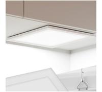 tectake® Panneau LED Dalle LED Luminaire bureau Lumière plafond & murale 29,5 x 29,5 cm Luminaire cuisine, Plafonnier couloir, entrée, salon, idéal Plan de travail cuisine Éclairage de bureau