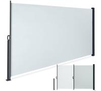 TECTAKE - store latéral - Auvent latéral extensible avec mécanisme d'enroulement, opaque, résistant aux intempéries - 180 x 300 cm