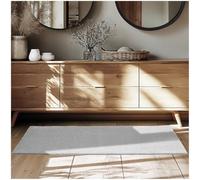 tectake® Tapis Salon à Poils Ras Tapis Chambre Doux, Antidérapant & Lavable 80x150cm idéal Décoration Salon, Bureau, Chambre, Cuisine, Dressing, Descente de lit, Maison, Couloir