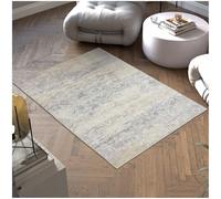 tectake® Tapis Salon Vintage Tapis Chambre, Salle à Manger, Antidérapant & Lavable 120x170cm, Poils Ras idéal Décoration Salon, Bureau, Decoration Chambre, Cuisine, Dressing, Descente de lit