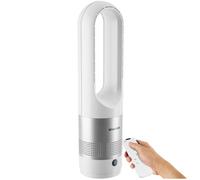 Ventilateur colonne POLAR avec oscillation à 80° - blanc