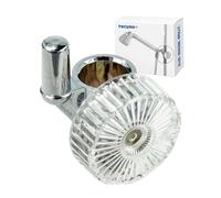 tecuro pommes de Curseur Support pour barre murale chromé Ø 18 mm