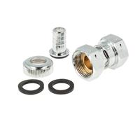Tecuro Raccord de robinet pour robinet de vidange et robinets 3/4" filetage intérieur 3/4"