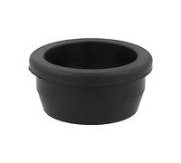 tecuro Raccord en caoutchouc type W pour coude de siphon - Diamètre extérieur : 47 mm - Diamètre intérieur : 37-39 mm - Caoutchouc noir - 804047