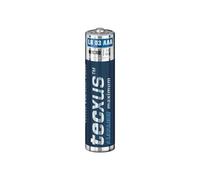 Tecxus Lot de 4 piles alcalines Maximum Micro AAA LR 03