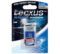 Tecxus 6LR61 Pile alcaline carrée 9 V
