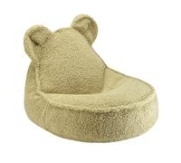 Teddy pouf pour enfant tissu Teddy Matcha Wigiwama - 4751030598505