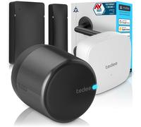 Tedee GO2 Alu Serrure Connectée WiFi avec Bridge et Capteur de Porte | Verrouillage Automatique, Entrée sans ompatible Matter, Alexa