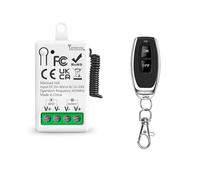 Tedeligo Commutateur De Télécommande Sans Fil 433Mhz Contrôle Radio DC 6V 12V 24V AC12V 24V 10A Relais Récepteur Et 1 Émetteur Pour L'éclairage Ventilateur Mini Moteur Courant Continu