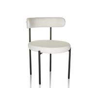 TEDIO - Chaise rembourrée Blanc