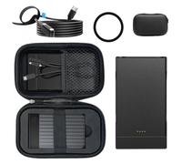 Tedubax Station de chargement magnétique pour enregistreur vocal PLAUD Note Pro/Note AI, coque de rechange avec compatibilité magnétique, type C (station de chargement et sac de rangement)