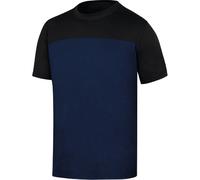 Tee-shirts Genoa 2 - 100% coton - manches courtes - marine/noir S DELTA PLUS