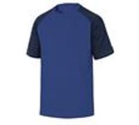 Tee-shirt bicolore GENOA manches courtes bleu roi/bleu marine TL - DELTA PLUS - GENOABMGT Bleu roi G