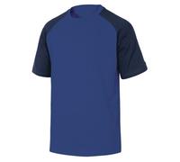 Tee-shirt bicolore GENOA manches courtes bleu roi/bleu marine TS - DELTA PLUS - GENOABMPT Bleu roi G