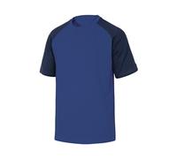 Tee-shirt bicolore GENOA manches courtes bleu roi/bleu marine TS - DELTA PLUS - GENOABMPT Bleu roi G