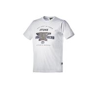 Tee-shirt de travail GRAPHIC DENIM à manches courtes blanc T2XL - S.P.A - 702.171200.XXL 20002