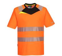 Tee-shirt De Travail Haute Visibilité Anti Uv Slim Portwest Dx4 S/s Orange M