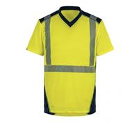 Tee-shirt haute visibilité - réfléchissant - jaune - S - Bali T2S