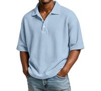 Tee Shirt Homme XL Securite Shirt Courtes Mode Zippé Polos Respirant Vetement Running Marque Tee Lot Personnalisé Travail Oversize Coton 4XL Polo Slim Fit Homme, XL