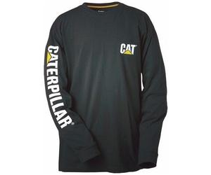 Tee-shirt manche longue - coloris noir - taille L - Caterpillar Caterpillar