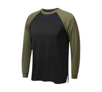 Tee Shirt Manche Longue Homme Teeshirts Col Rond Vêtements Solide Haut Fin Cut Vetement Sport T-Shirts Casaul Tshirt Automne Teeshirt Grande Taille