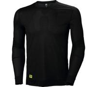Helly Hansen Longsleeve 75105 Hh Lifa Crewneck 990 Black M