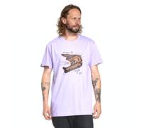 Tee shirt Meatfly Fullface violet S