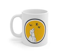 Teecustom Mug Labrador Homme et Femme - Tasse Chien pour Maître et Maîtresse - Cadeau Amoureux du Labrador - Idée Cadeau Propriétaire de Chien Passionné Nature - 325 ml