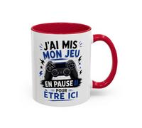 Teecustom Tasse Gaming Homme et Femme - Mug Gamer Jeu Vidéo Manette Console - Cadeau Original pour Passionné de Jeux Vidéo 325 ml