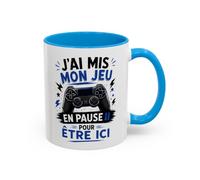 Teecustom Tasse Gaming Homme et Femme - Mug Gamer Jeu Vidéo Manette Console - Cadeau Original pour Passionné de Jeux Vidéo 325 ml