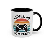 Teecustom Tasse Level 30 Complète - Mug Gamer 30 Ans Homme Femme - Cadeau Anniversaire 30 Ans Gaming Console 325 ml