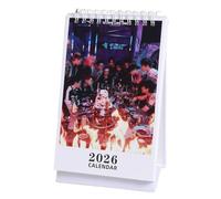 Teegxddy 1 PCS Calendrier de bureau 2026,13 x 23cm creux Calendrier de bureau,SVT2 k-pop Calendrier des produits dérivés de célébrités,k-pop Calendrier photo calendrier,Cadeaux adaptés aux fans(SVT2)