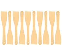 teemando® Lot de 10 spatules 30 cm, un produit naturel en bois de hêtre