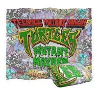 Teenage Mutant Ninja Turtles: Mutant Mayhem Movie Logo Grafitti Plaid Ultra Doux au Toucher Soyeux - 152 x 127 cm