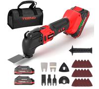 TEENO Brushless Outil Multifonction Oscillant Sans Fil 20V 2x2.0A 8500-21000 tr/min