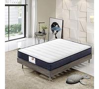 TEENO Matelas 140x190x22cm Ressorts Mousse polyuréthane et 22CM mémoire de Forme