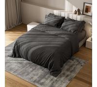 TEENO Matelas 160x200,et Parure de lit 4 pièces,Mousse 16 cm