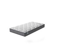 Teeno Matelas 90x190 en Mousse et Ressorts 20 cm Épaisseur, 7 Zones