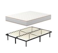 TEENO-Matelas en 160x200 Mousse, Matelas de lit d'adulte,Parfait Soutien