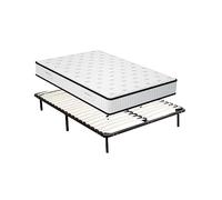 TEENO-Matelas en Mousse, Parfait Soutien Haute Resilience Ultra Respirante
